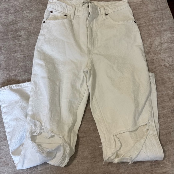 Abercrombie & Fitch the 90s straight ultra high rise jeans size 29/8 - Picture 2 of 3